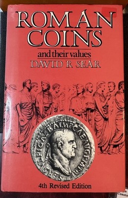 Roman Coins and their values; David R Sear 4th Edition. Hardback Excellent  X333