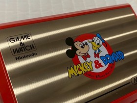 Nintendo GAME WATCH SCREEN Mickey Mouse Donald Duck DM-53 1982 Nintendo Game