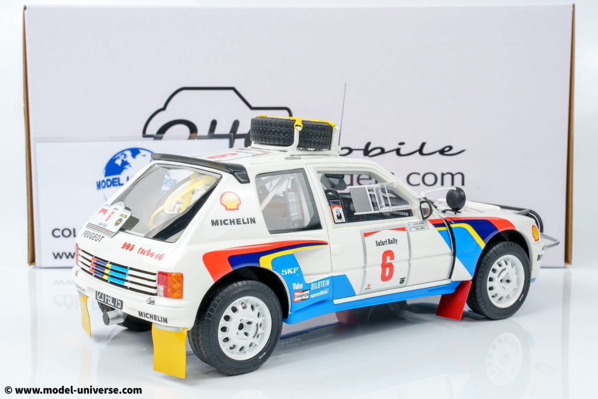 Otto Mobile - 1:18 Peugeot 205 T16 No.6 Timo Salonen Safari Rally