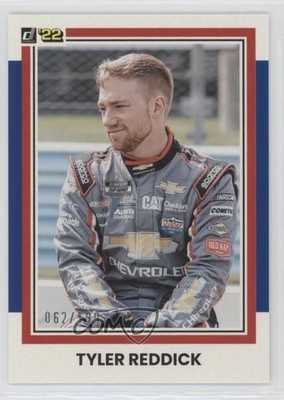 2022 Panini Donruss NASCAR Retro 1981 Navy Blue /199 Tyler Reddick #148 0w8