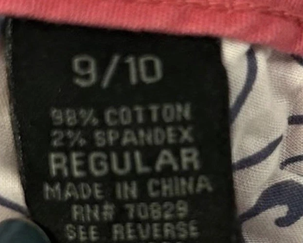 Rue 21 Pants Womes Size 9/10 Hot Pink Skinny Cotton Blend Foto 2 de 3