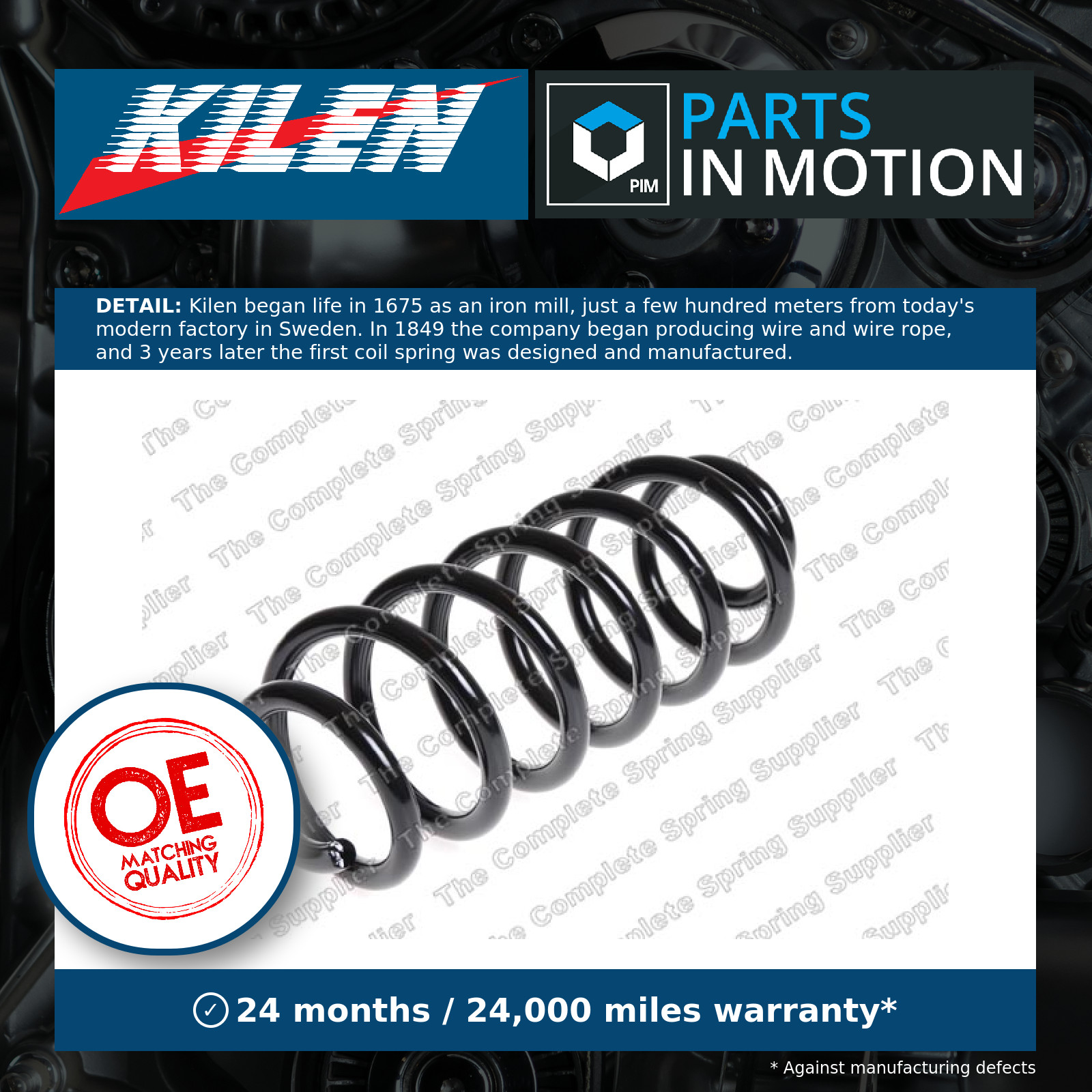 Rear LESJÖFORS 4282922 Coil Spring for SEAT - Image 9