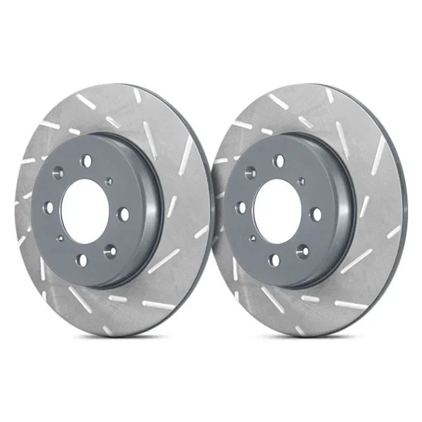 For Mitsubishi Outlander 13-21 Brake Rotors EBC USR Series Sport Slotted 1-Piece - Image 2 of 3