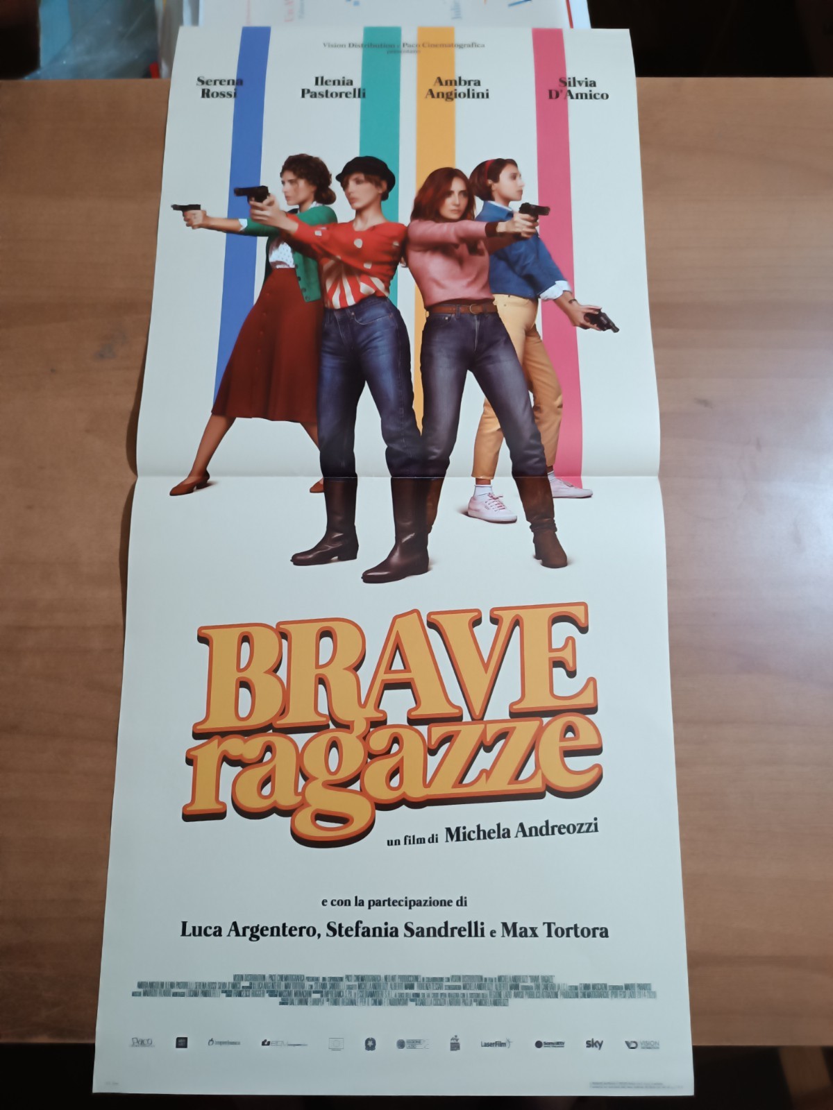 Locandina originale film Brave ragazze (2019) - Regia di Michela Andreozzi