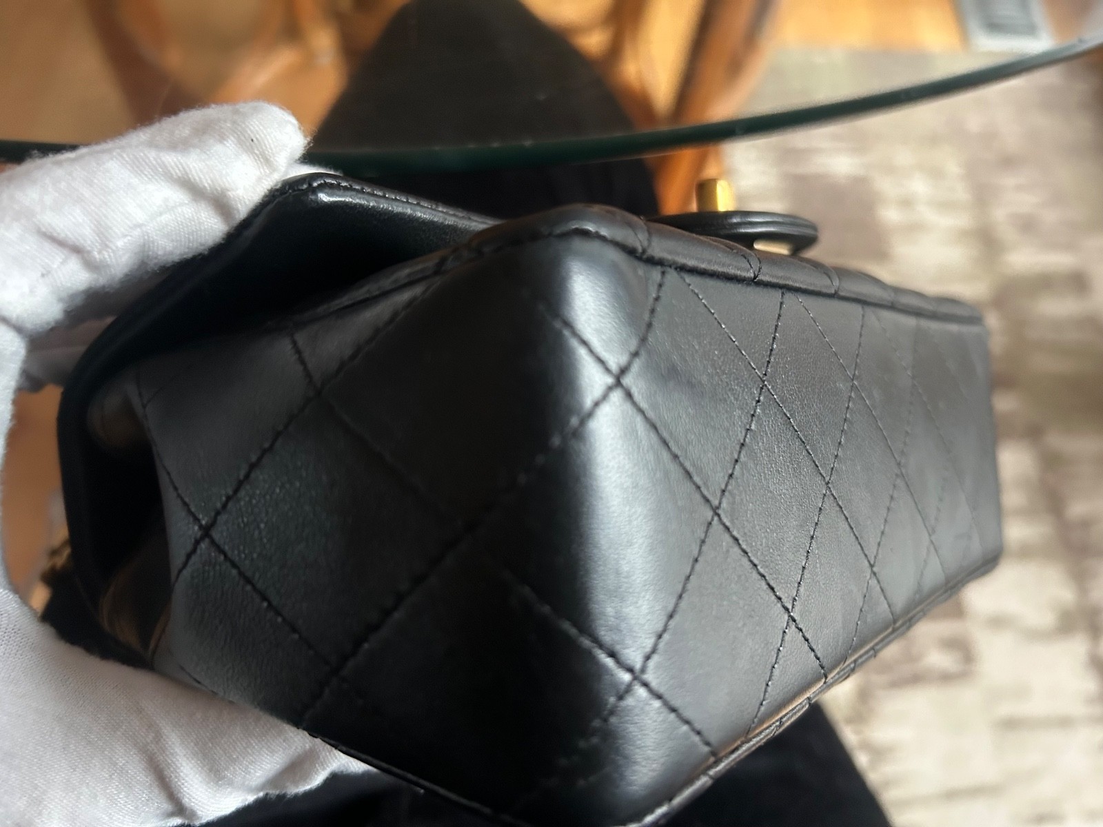 CHANEL Classic Mini Rectangular Flap Bag Quilted … - image 14