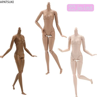 1/6 DIY Yoga Körper 22-Gelenkte Puppe Körper für Barbie Puppen Ersatzteile - Bild 1 von 4