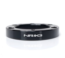 Nrg 6 Hole To 5 Hole Steering Wheel Adapter Spacer 0.5 Black - Srk-65bk