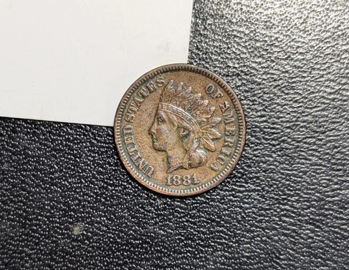 1881 Indian Head Cent Early Date XF Mid Grade Example