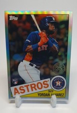 2020 Topps Chrome - 1985 Topps Yordan Alvarez #85TC-4 (RC)