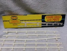 ** Vintage - AURORA - MODEL MOTORING - SLOT CAR Guard Rails - w ORIGINAL BOX **