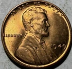 1949 P Lincoln Wheat Cent BU RD - #T439