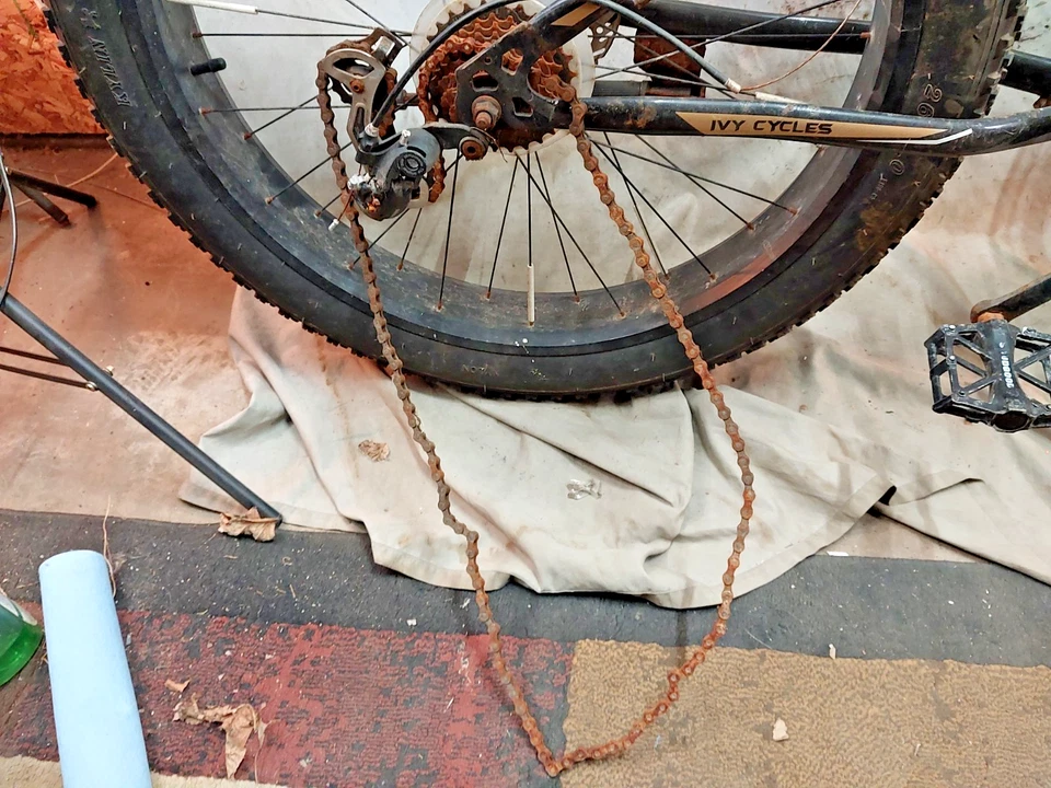 Bicicleta Fat Bike Felt DD70 2020 mediana 18,5" disco eje pasante FaceFace Deore remitente a EE. UU.:) Foto 4 de 4