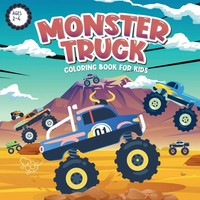 Gabriel Nedelcu | Monster Truck Coloring Book For Kids Ages 2-4 | Taschenbuch