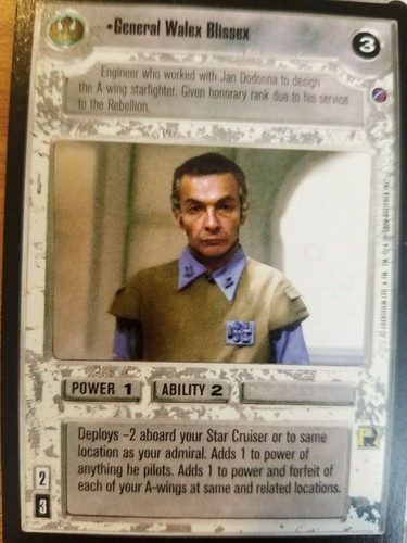 Star Wars CCG Death Star II BASIC SINGLES Select Choose Your Card SWCCG - Picture 45 of 121