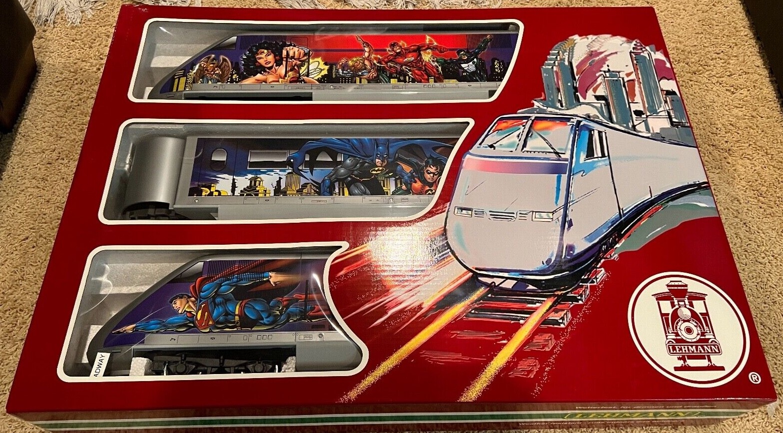 Rare LGB's DC Comics Super Hero Train Set | 1 of 1500 Made | eBay