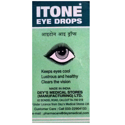3 X Itone Eye Drops 10ml - Herbal With Keeps Eyes Cool Lustrous and Healthy~