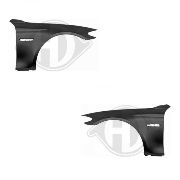 KotflüGel Set Vorne Links Rechts Unlackiert Stahl FüR BMW 5Er Touring F11 F10-image