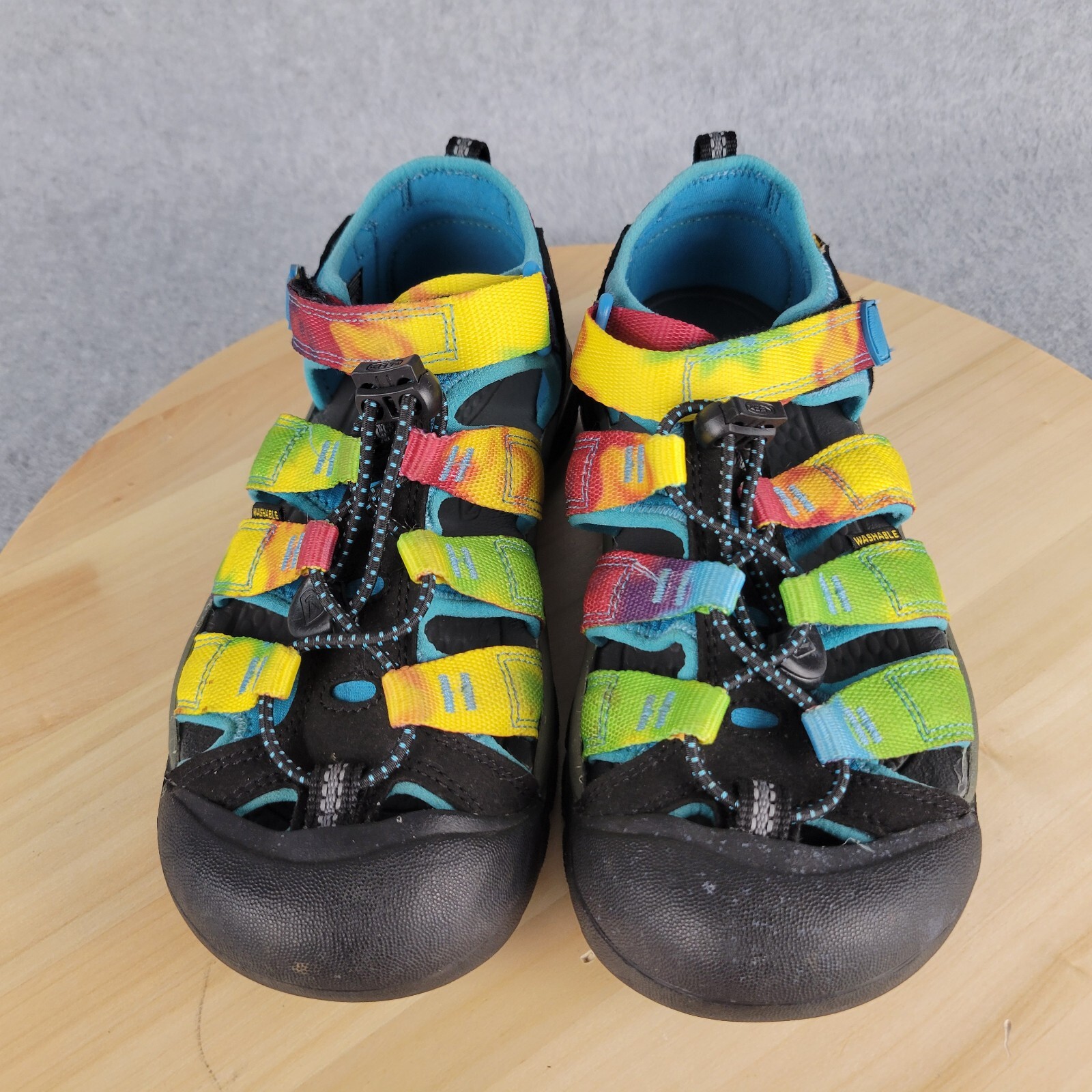 Sandali Keen Newport H2 Active ragazzo ragazza unisex sandali tie dye taglia 3 bambino