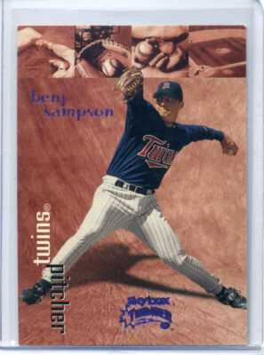 BENJ SAMPSON 1999 Skybox Thunder RANT PARALLEL #170 - TWINS