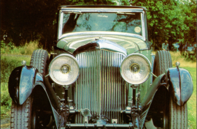1978 Vintage Print 1930 Bentley 8 Litre GK706 British UK 30s
