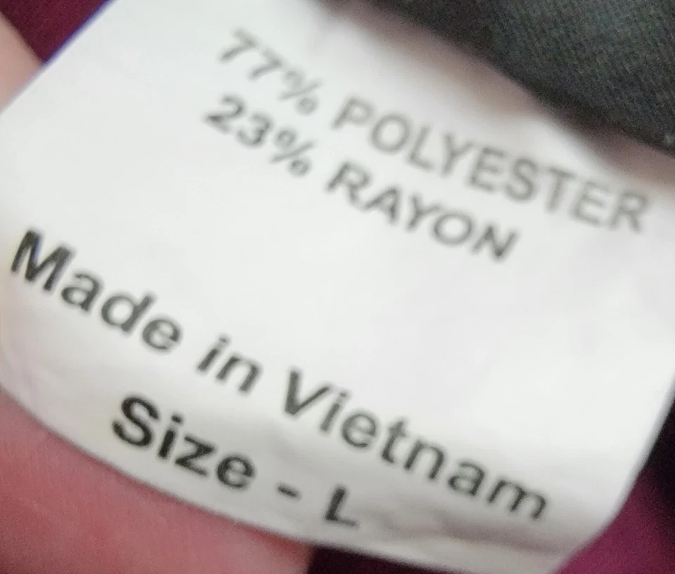 Pantalones Médicos Grey's Anatomy Mujer Talla L Grande Púrpura Foto 3 de 4