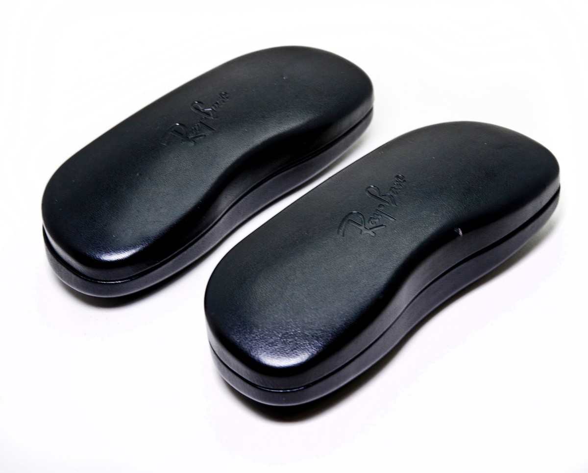 【美品】Ray-Ban ブラック ケース2個 付き Ray Ban 2 x Black Case for Eyeglasses Rx Optical Sunglasses | eBay
