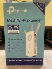 TP-LINK AC1750 Wi-Fi Dual Band Range Extender -RE450 Brand New In Box Never Used