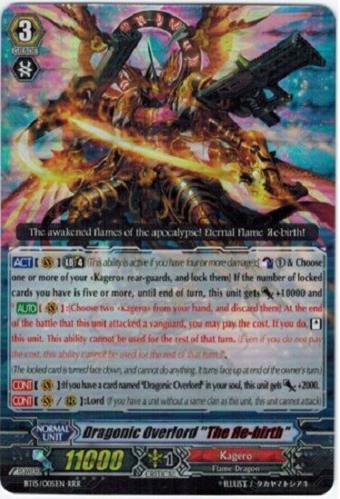 CARDFIGHT VANGUARD DRAGONIC OVERLORD 