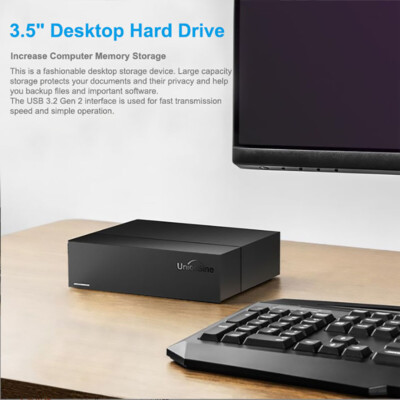 Externe Festplatte USB 3.0 Tragbare 1TB 4TB 8TB 10TB Extended Storage PC PS4 HDD