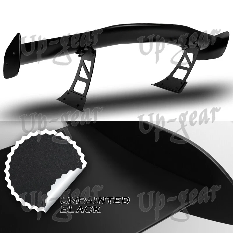Alerón de maletero Universal 57" Primer negro estilo GT1 Down Force + soporte Foto 2 de 4