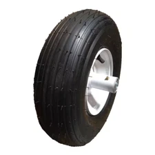 Hi-Run 4.8x4-8 in 4-Ply Tire and Wheel 30 PSI for Wheelbarrow Lawn Equipment