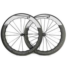 700C Road Bicycle Carbon Fiber Wheelset Rim/V Brakes Clincher/Tubeless/Tubular