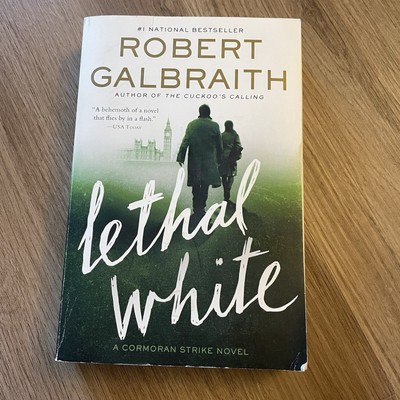Lethal White Robert Galbraith Novel Book Mystery Thriller