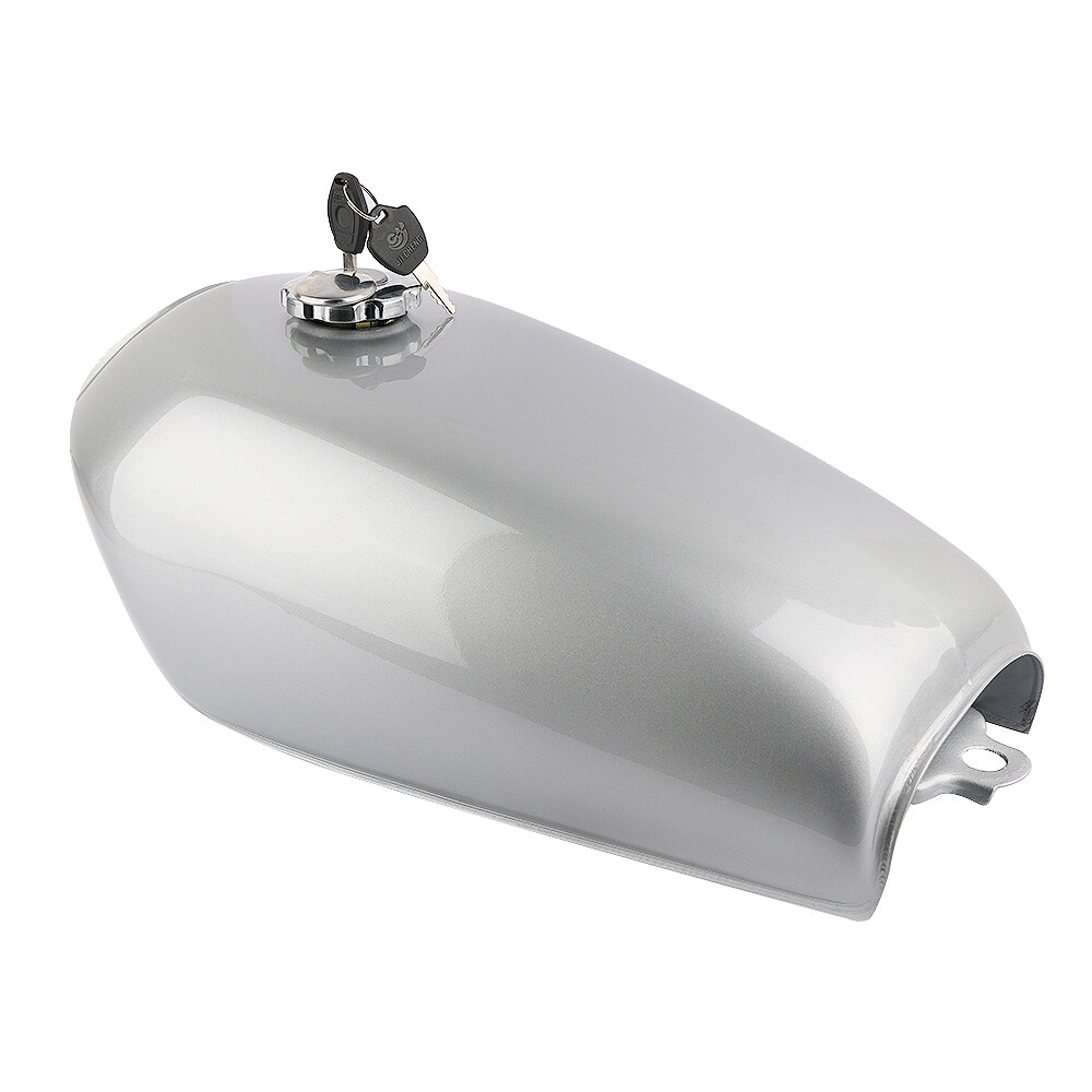 9L 2.4 Gal Gallon Réservoir d'essence Carburant Mat Pour Honda CG125 Cafe Racer - Picture 5 of 12