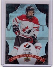 LAURA FORTINO 16/17 Team Canada Womens Program of Excellence #POE-42 Hockey Card