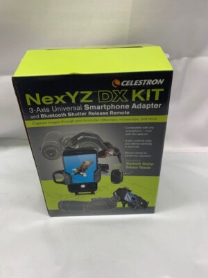 Celestron NexYZ DX Kit with 1x Smartphone Adapter *New-Box Damage