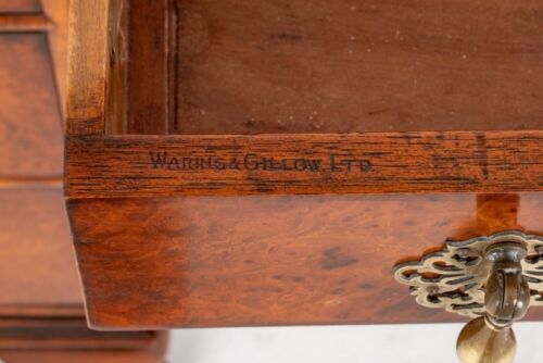 Walnut Gillows Desk Queen Anne Revival - Picture 2 of 6