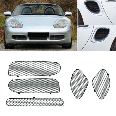Front Grill Radiator Guard + Side Intake Mesh Grille for Boxster 986 ...