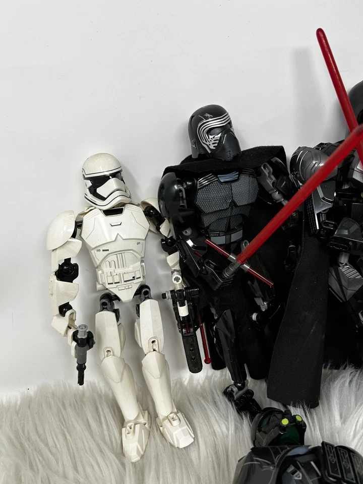 Star Wars Lego Bionicle 10" Boba Fett Darth Vader Storm Trooper +++ Lego Group - Imagem 2 de 4