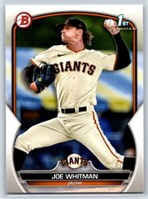 2023 Bowman Draft Joe Whitman 1st Bowman Rookie San Francisco Giants RC #BD-98
