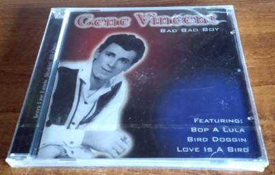 Gene Vincent - Bad Bad Boy - CD - New & Sealed - 15 Memorable Tracks