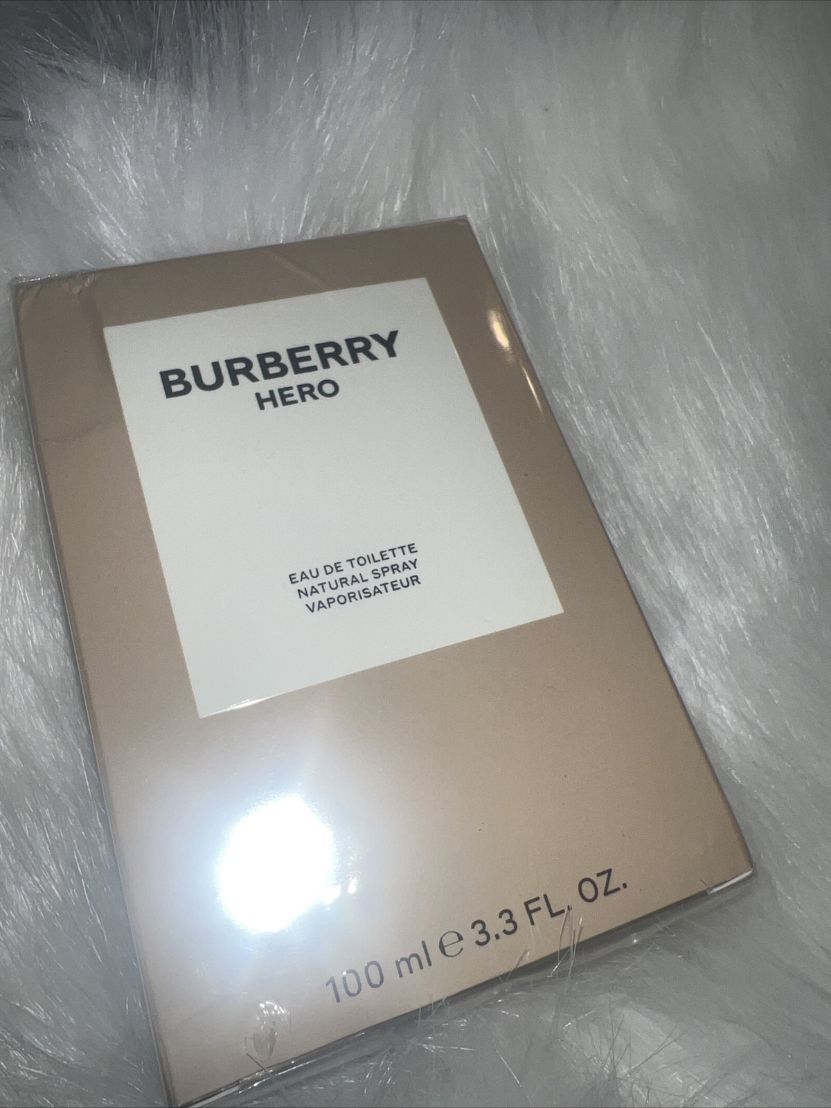 Burberry Hero Men's Eau de Toilette Spray 3.3oz *small Damage To Box