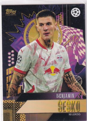 Topps x Walkertkl 2024 Champions League No. Benjamin Sesko Current Stars