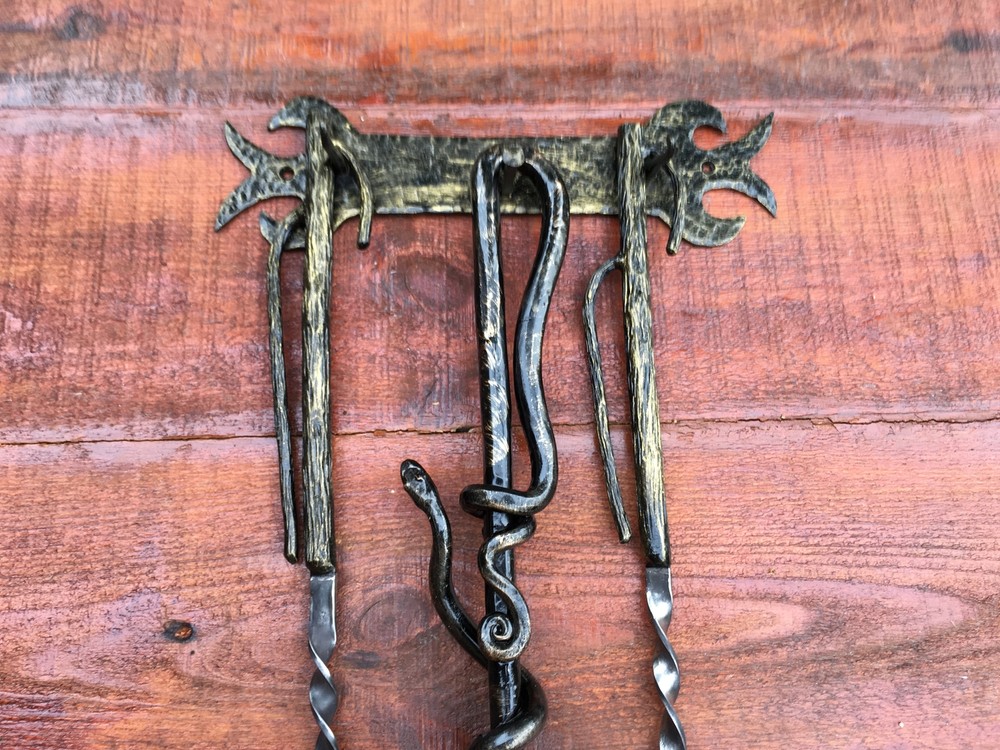 BBQ Skewers Fire Poker Grill Tools Gift Decorations