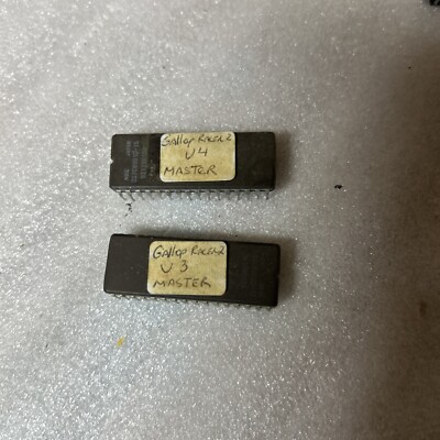 A Lot Of 2 gallop Racer 2 Tecmo  Rom Chip arcade Video game  Part F1-10