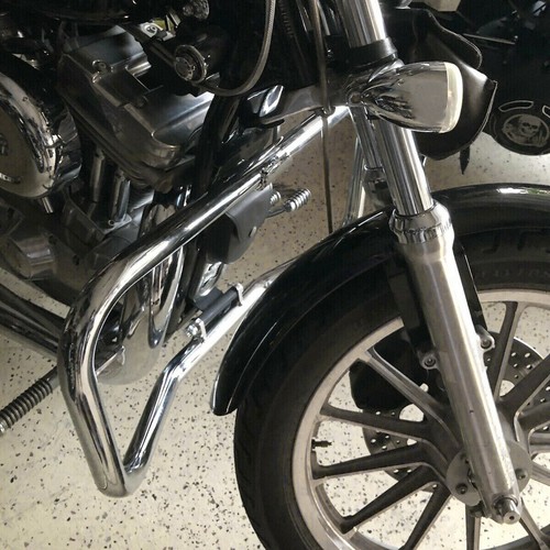 Highway Engine Guard Crash Bar For Harley Sportster XL883 XL1200 1984-2003 - Picture 15 of 15