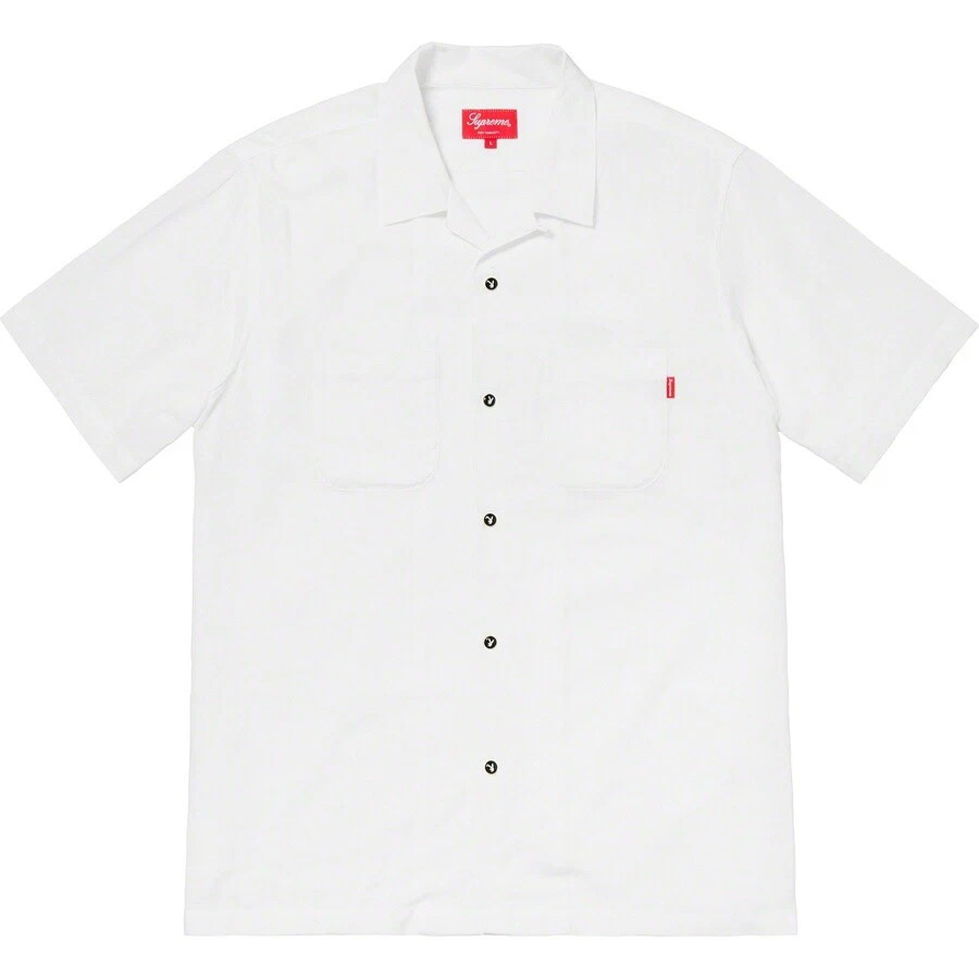 Supreme Playboy Rayon S/S Shirt White (Medium) SS19 | eBay