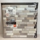 SMART TILES CRESCENDO CIOTTA PEEL AND STICK 4/pkg