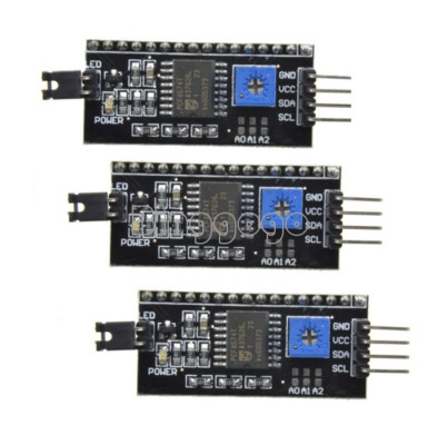 2/5/10PCS I2C IIC SP  I TWI Serial Interface Board Module 1602LCD For Arduino