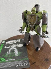 Beautiful used Transformers Kingdom Series KD-13 Rhinox